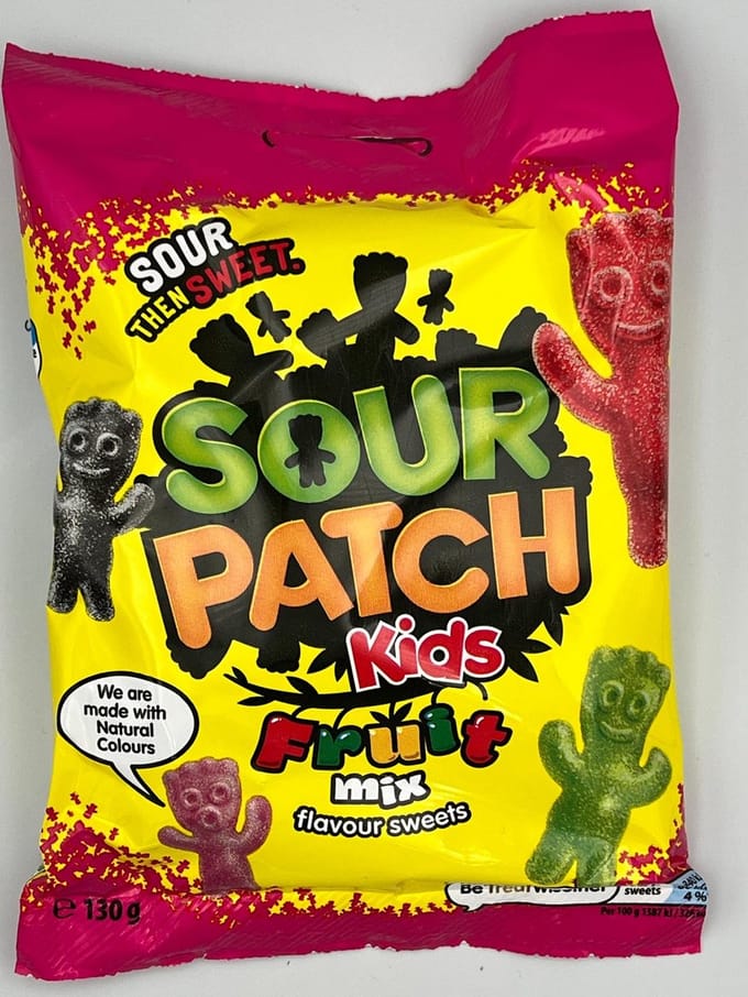 Sour Patch Kids Fruit Mix 2 stuks