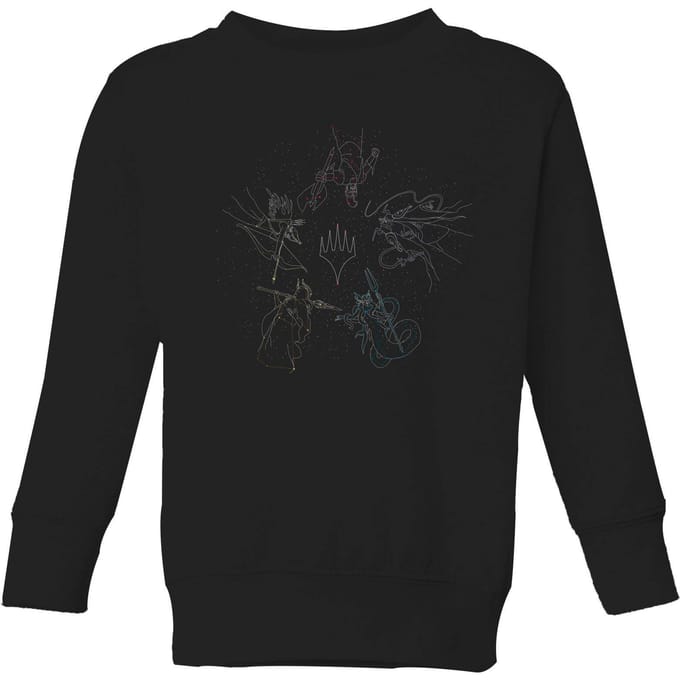 Magic: The Gathering Theros: Beyond Death Gods Constellation Kids' Sweatshirt - Black - 122/128 (7-8 jaar)