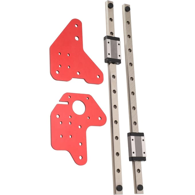 Lineaire glijrailgeleider Dubbele Z?As Kit voor Ender?3 3D Printer Printer Accessoires gray