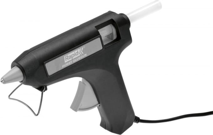 Rapid Lijmpistool Hobby - 12mm - Snoer - Incl. 6 Patronen