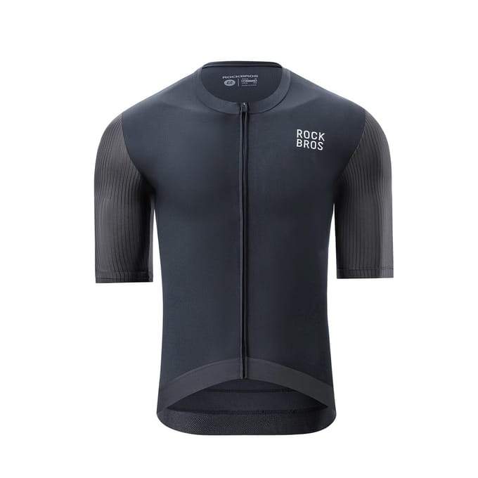 Rockbros 15200025 Short Sleeve Cycling Jersey Size XXL - Black
