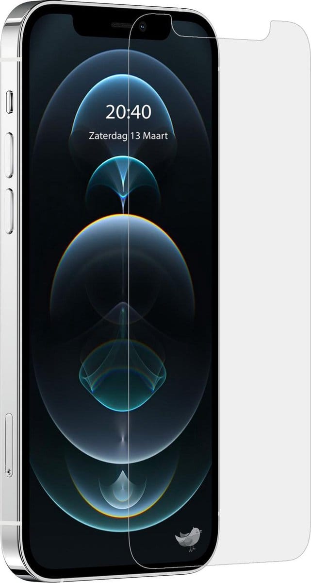 clear vision tempered glass Screenprotector - geschikt voor iPhone 12/12 Pro