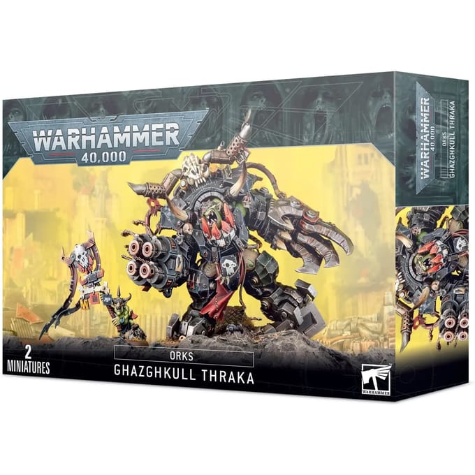 Beeldje Games Workshop Warhammer 40k - Orks Ghazghkull Thraka
