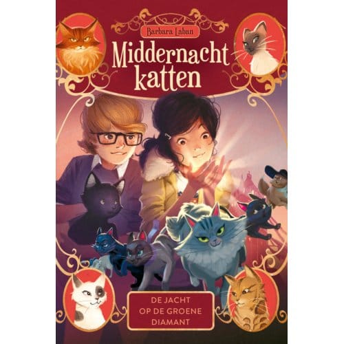 De Jacht Op De Groene Diamant - Middernachtkatten - Barbara Laban