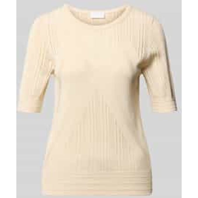 regular fit T-shirt in brei-look