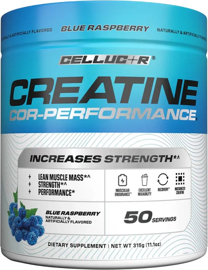 Cellucor Cor-Performance Creatine flavoured (203g) Icy Blue Raspberry - Creatine - Creatine Monohydraat