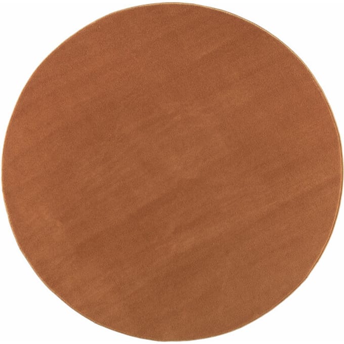 Muratap Relax samba rond wasbaar effen vloerkleed uni tapijt - 200 cm rond