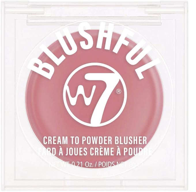 W7 Blushful Cream To Powder Blush - Mellow