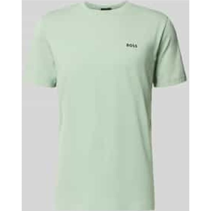 Regular fit T-shirt van katoenmix