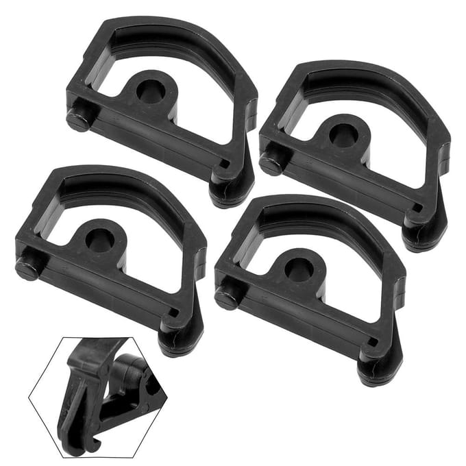4 Stuks Workmate Werkbank Poot Vangveer Onderdeel 242416-00 Voor Black and Decker