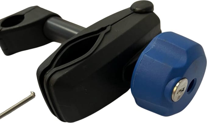 Fietsendrager arm - XLC Azura - Frame arm kort - Zwart/Blauw -1 sleutel