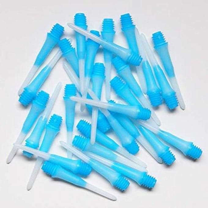 Darttips - Soft Tips Vaten - Darten - Extra Sterk - 30 stuks - Lichtblauw