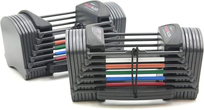 PowerBlock Sport 24 (1,5-11 kg) - Verstelbare Dumbbells - 11kg per stuk