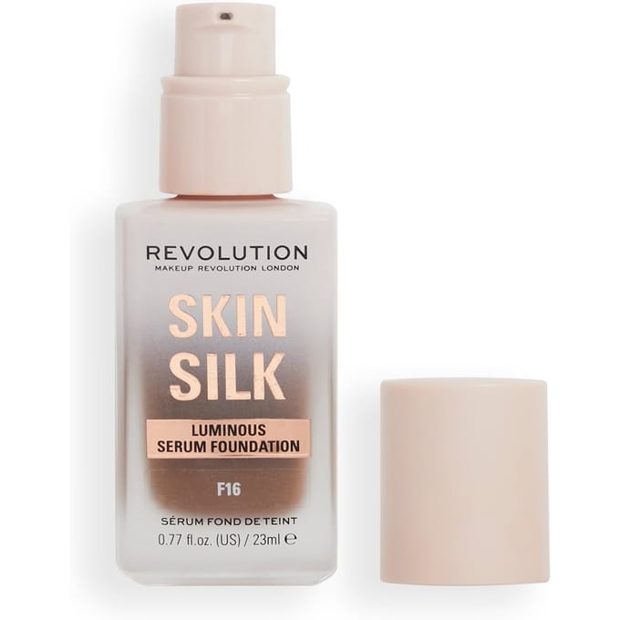 Makeup Revolution Silk Serum Foundation 23ml (Verschillende Tinten) - F16
