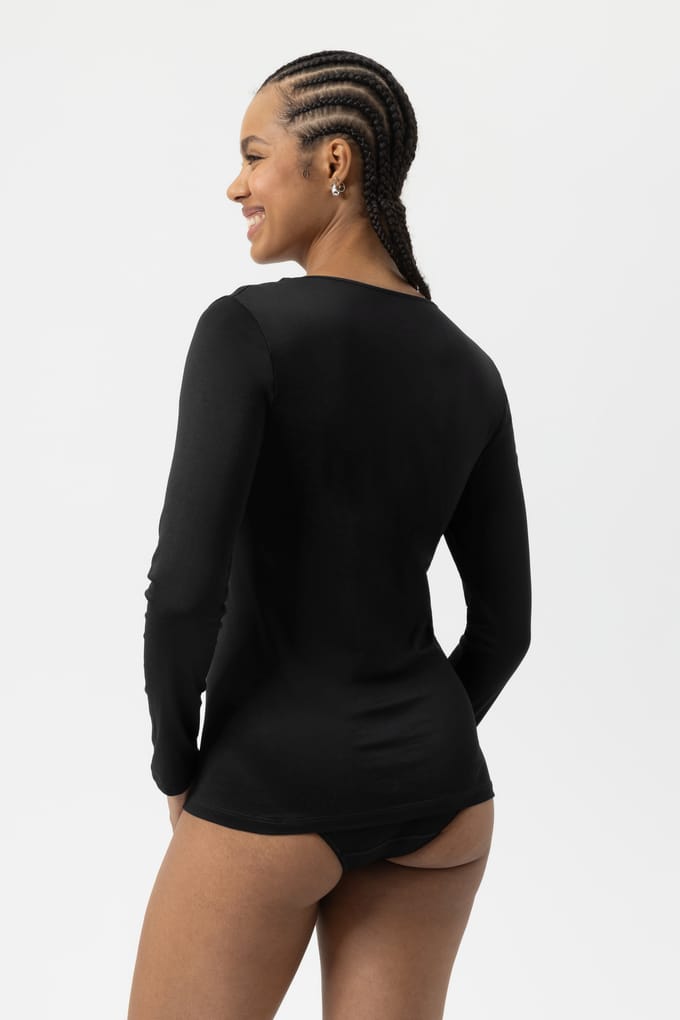mey Damen Shirt Met Lange Mouwen Serie Emotion