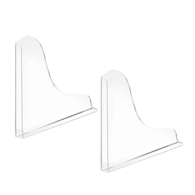 2 PIÈCES Protection Anti-Éclaboussures de Douche Transparente Acrylique Protection d'Angle de Bain Protections d'Eau d'Angle de Baignoire pour la Maison white