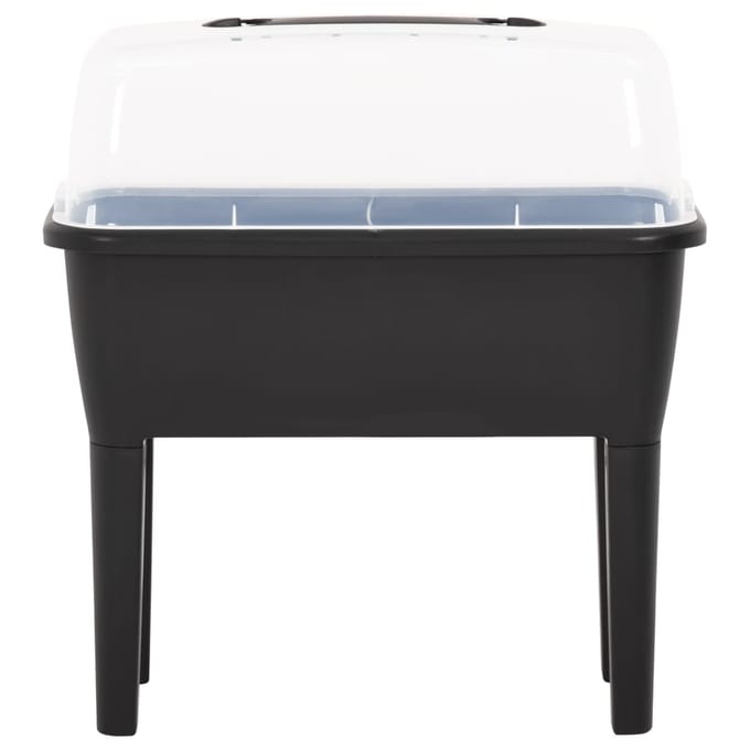 vidaXL - Plantenbak - verhoogd - 77x38,7x82 - cm - PP