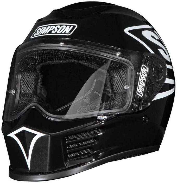 Simpson Speed O´Clock Motorhelm -