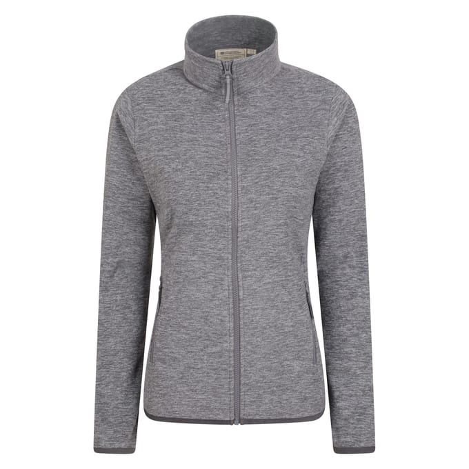 Mountain Warehouse Dames/Dames Snowdon II Melange Full Zip Fleecejack (Grijs)
