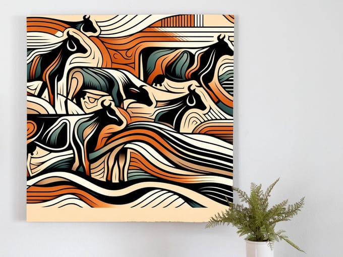 Kunstprint | Wanddecoratie | Forex | 75 × 75 cm