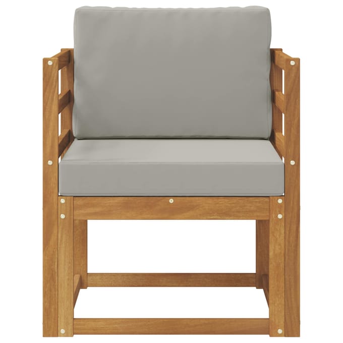 vidaXL - Buitensofa - Massief - Acacia - Hout - en - Polyester