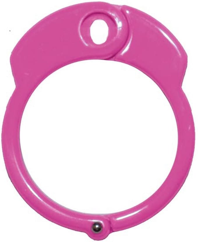 The Vice - Kuisheidskooi - Extra Ring Maat XXL - Roze