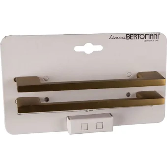 Bertomani Meubelgreep 2079 - Messing Mat - 128mm - 2 Stuks
