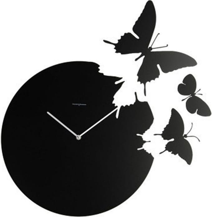 "Diamantini Domeniconi  wandklok "" Butterfly """
