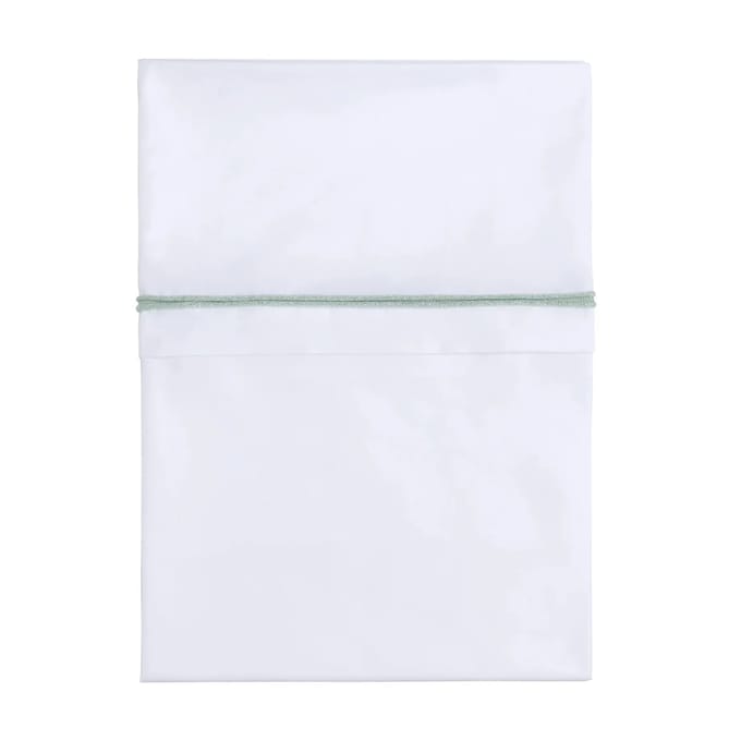 Baby's Only Wieglaken gebreide bies - Goud-Mint Mêlee/Wit - 80x100 cm - 100% egyptisch katoen