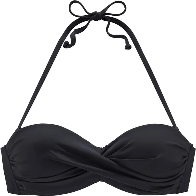 PLUS SIZE bikinitop in bandeaumodel
