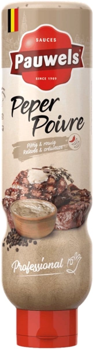 Pauwels Peper Saus Tube 925g