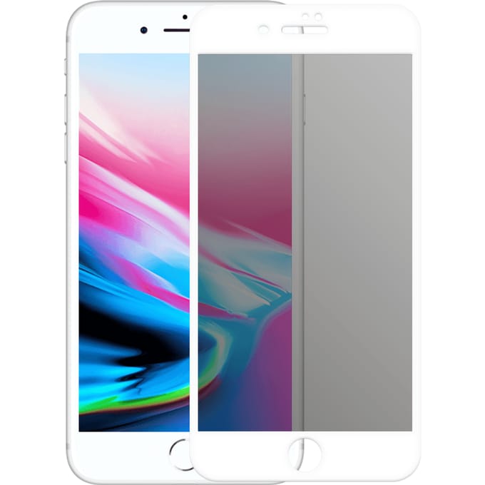 iPhone 8 Plus Privacy screenprotector gehard glas Edge to Edge
