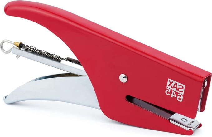 Vellen Nietmachine - Nietjes voor 20 vellen - Nr. 6/4 - Rood