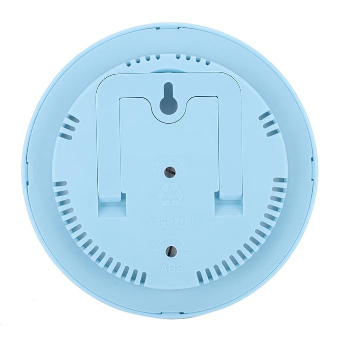 Thermomètre Hygromètre à Cadran Moniteur de Température et d'Humidité de Serre pour Ferme white