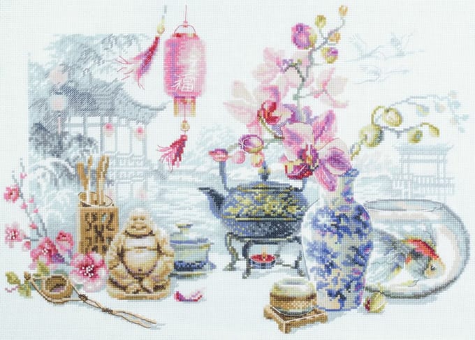 Oriental Serenity Aida telpakket - Magic needle