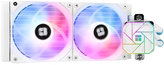 Thermalright Aqua Elite 240 White ARGB V3 240mm Intel-AMD compatibele witte CPU vloeistofkoeler