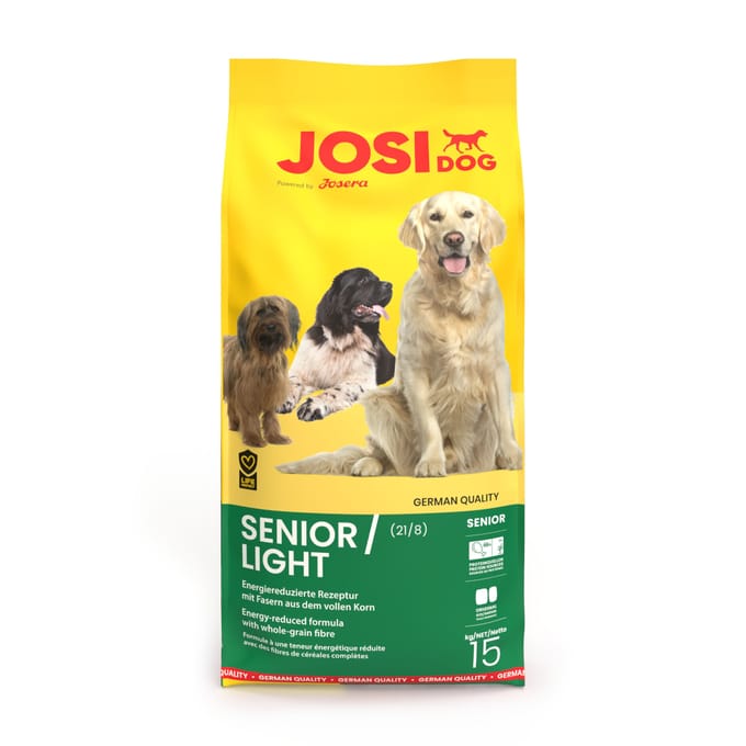 JosiDog Senior Light met kip - Dubbelpak: 2 x 15 kg