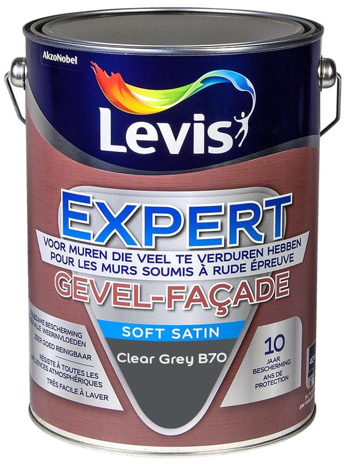 Levis - Expert Gevel Mix - Clear Grey B70 - Mengverf - 5 L