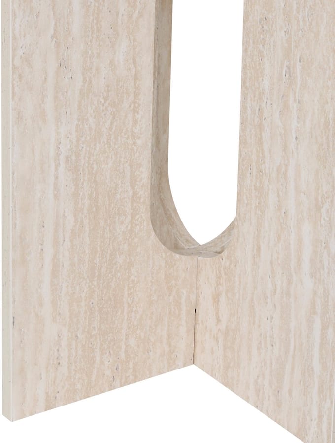 Atmosphera Anaya Bijzettafel - Ø40xH50cm - Beige
