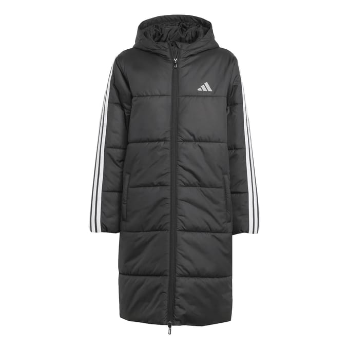Adidas Long Jas Zwart 9-10 Years Kinderen