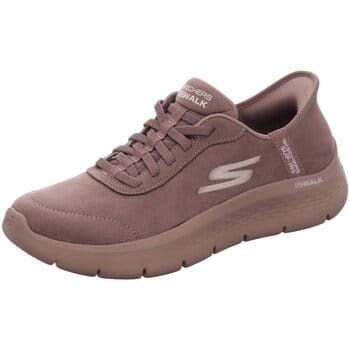 Skechers GO WALK FLEX - MALI Dames Instappers - Bruin
