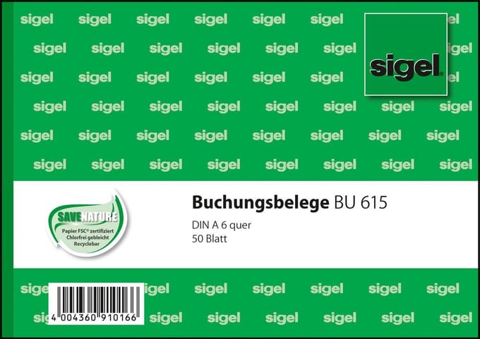 BU615 - 50 sheets - A6 q - White