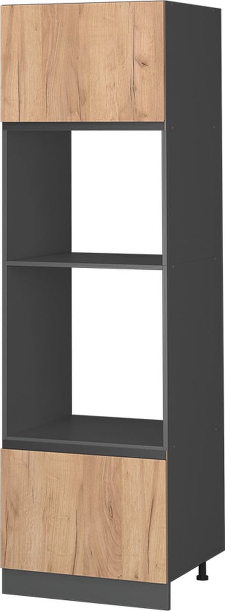 Vicco R-Line Magnetronkast – 60 cm J-vorm Krachtige eik goud