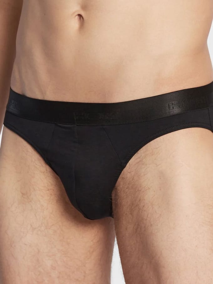 HOM Classic mini briefs (1-pack) - heren mini slip - zwart