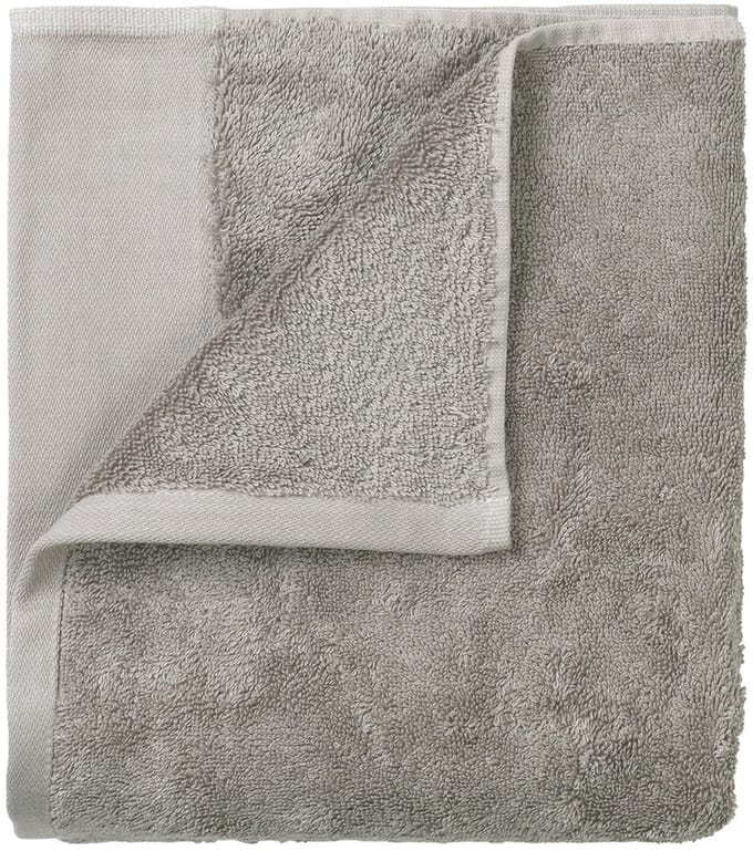 Riva Badtextiel Satellite | 30 x 50 set/2 cm | Donkergrijs / Bruin | Katoen
