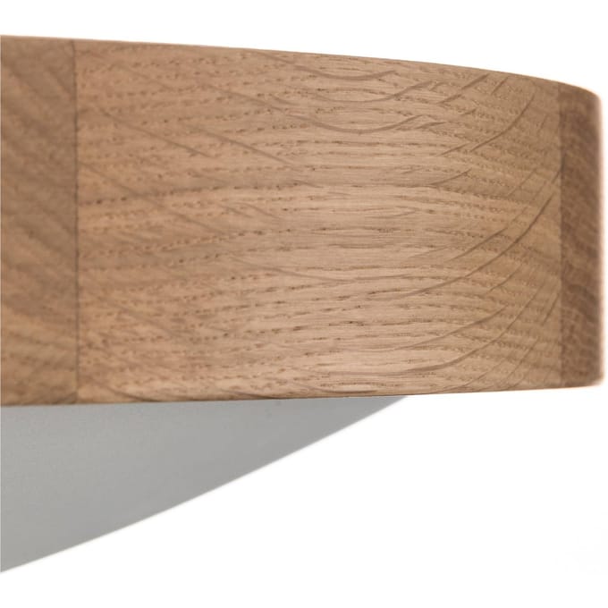 Envostar Zeus plafondlamp van hout, eiken, Ø 47 cm