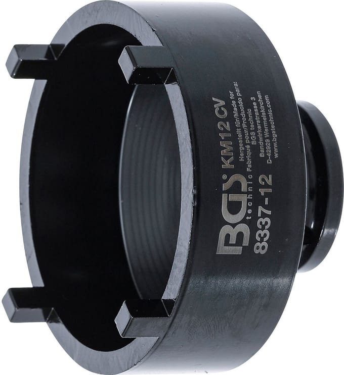 BGS sleufmoersleutel spie uitwendig KM12 - 8337-12