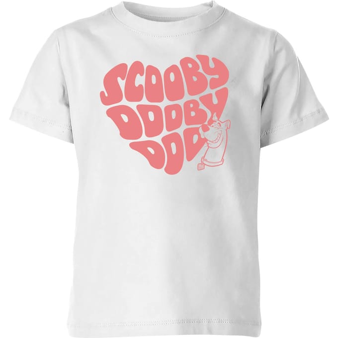 Scooby Doo I Ruv You Kids' T-Shirt - White - 146/152 (11-12 jaar)