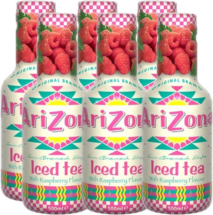 Arizona - Iced Tea Raspberry - 6x 500ml