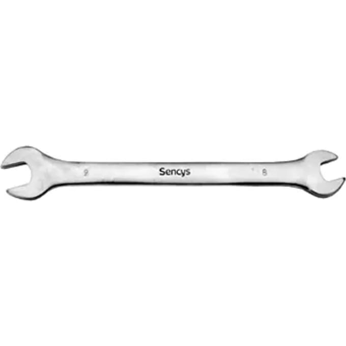 Sencys Steeksleutel Chroom 8x9mm